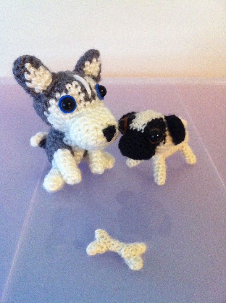 First Amigurumi Dogs