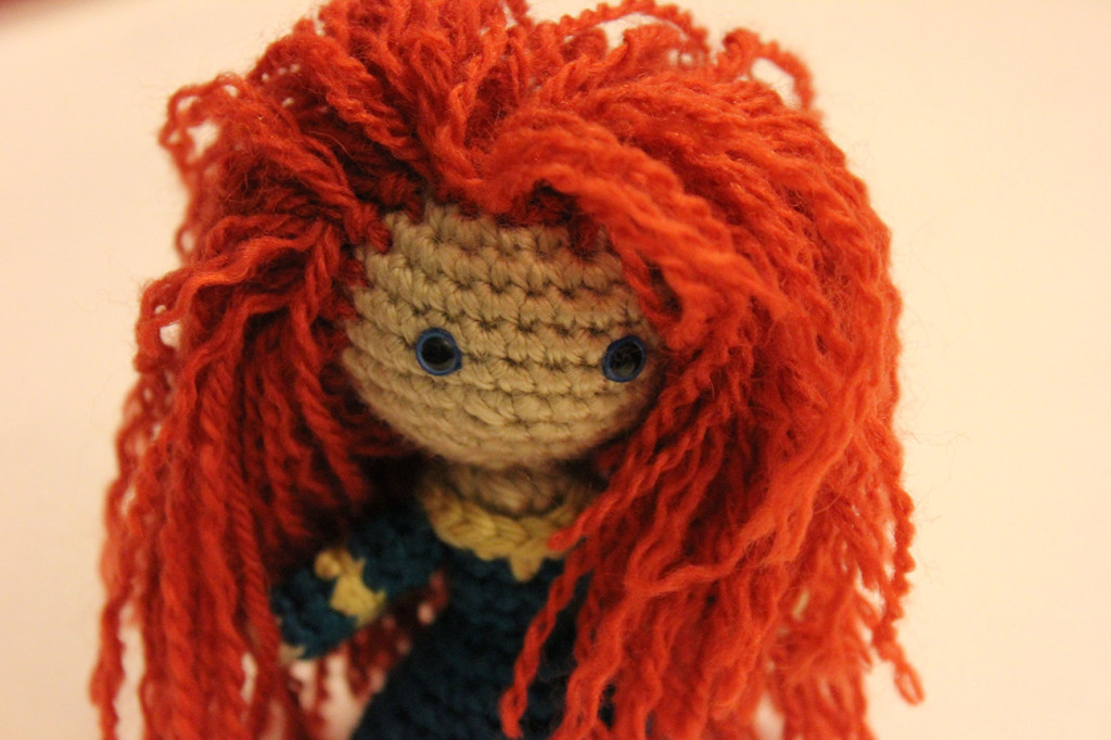 Merida Amigurumi Crochet Doll