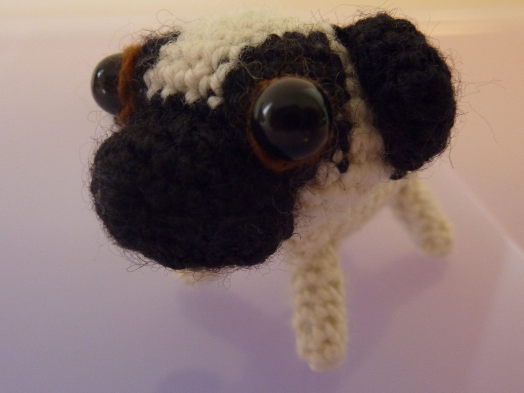 Pug Amigurumi dog