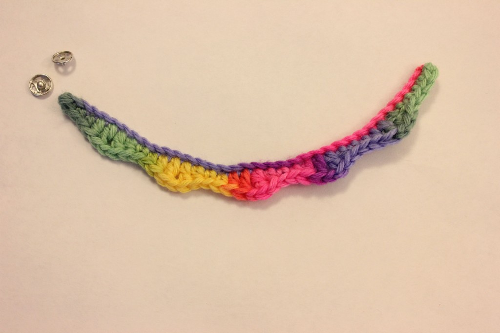 FUN COLORFUL CROCHET BRACELET