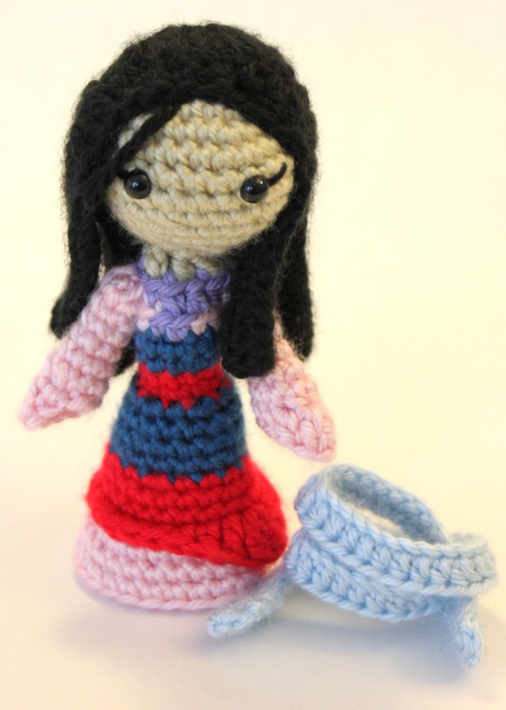 Mulan Amigurumi Crochet Pattern