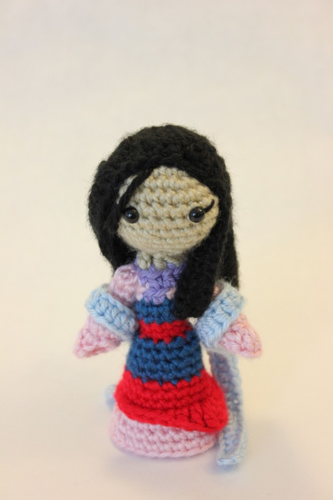 Mulan Amigurumi Crochet Pattern