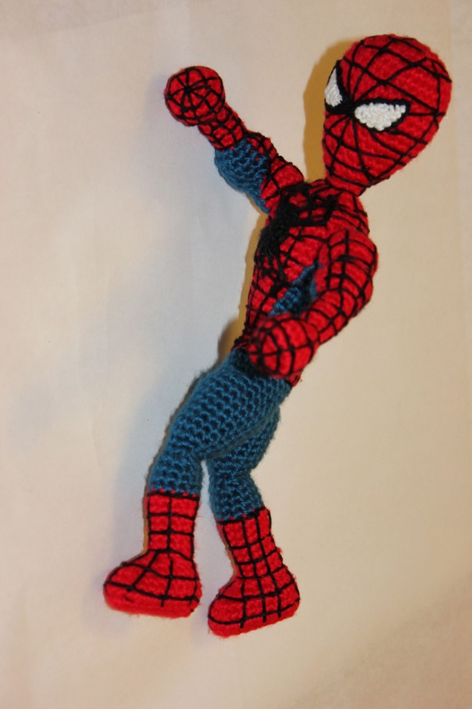 Spiderman Superhero Crochet Doll