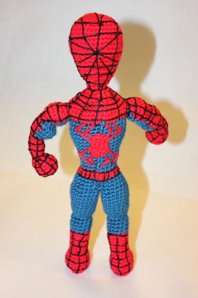 Spiderman Superhero Crochet Doll