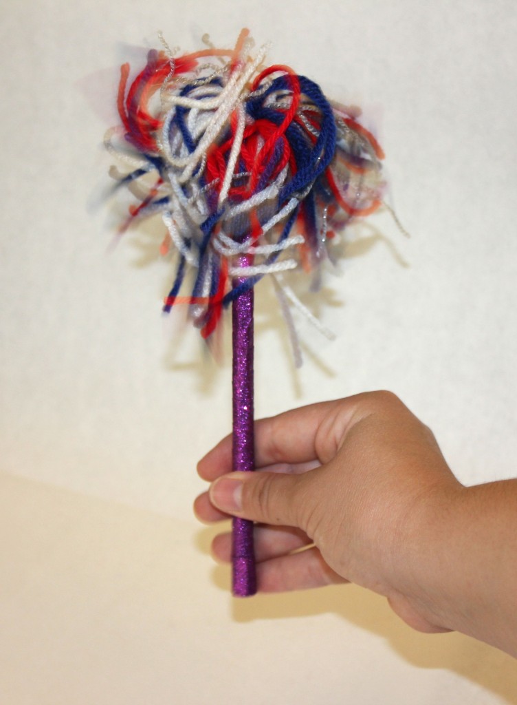 4th of July Cheer Pom Pom