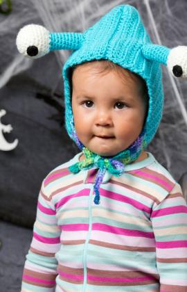 Baby Bug Hood Crochet Pattern by Sahrit