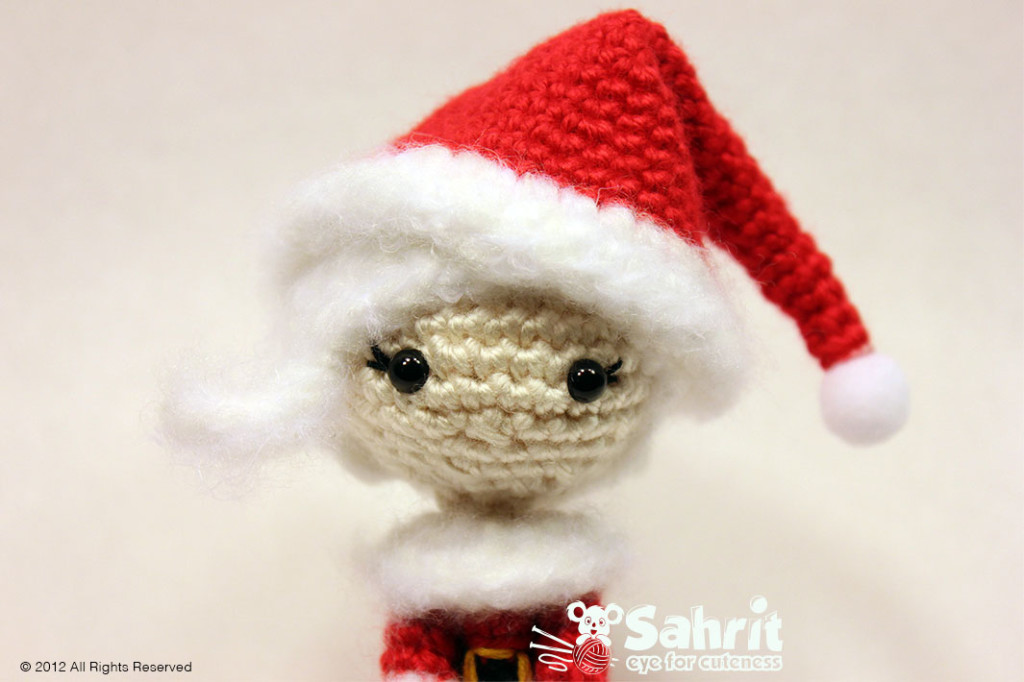 Mrs. Santa Claus Amigurumi Pattern By Sahrit