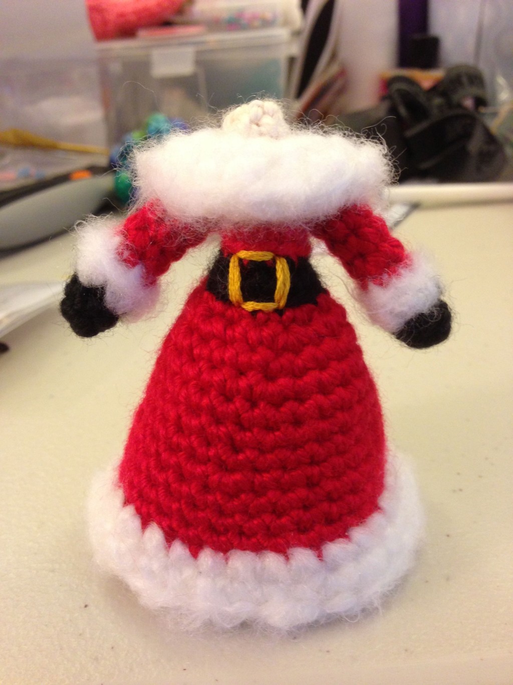 Mrs Claus Sneak Peek Pattern by Sahrit