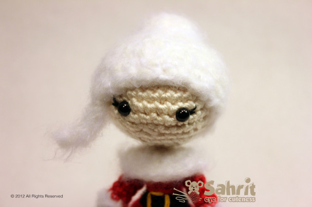 Mrs. Santa Claus Amigurumi Pattern By Sahrit