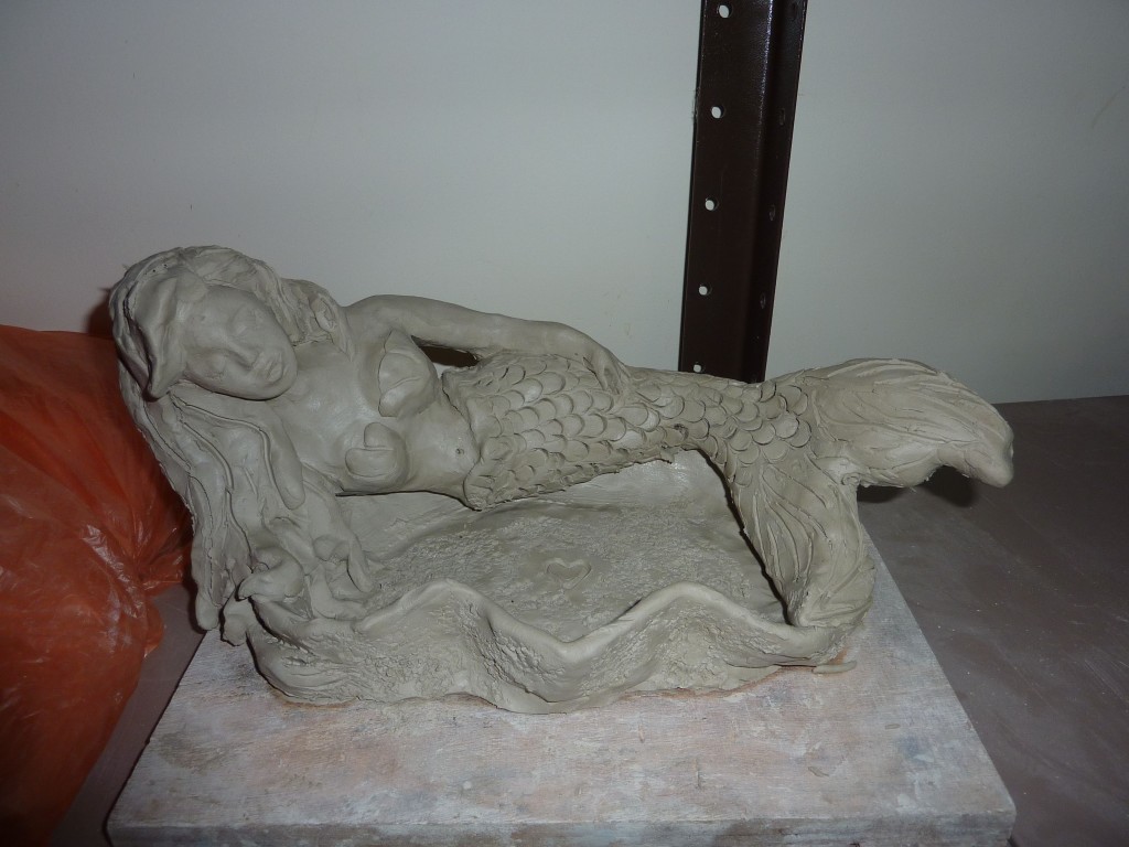 Pottery Mermaid Clay By Sahrit