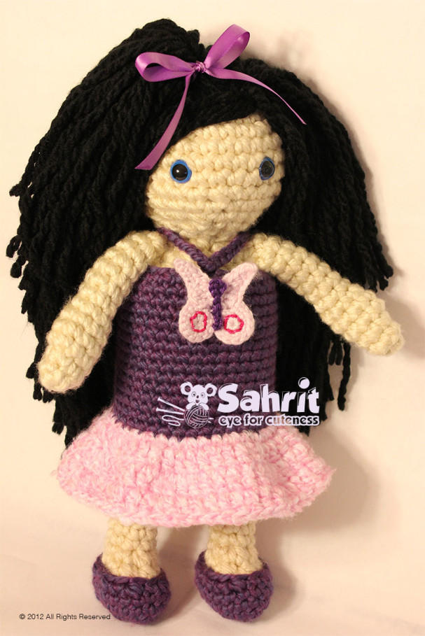 Sivani Besti Crochet Doll Pattern by Sahrit