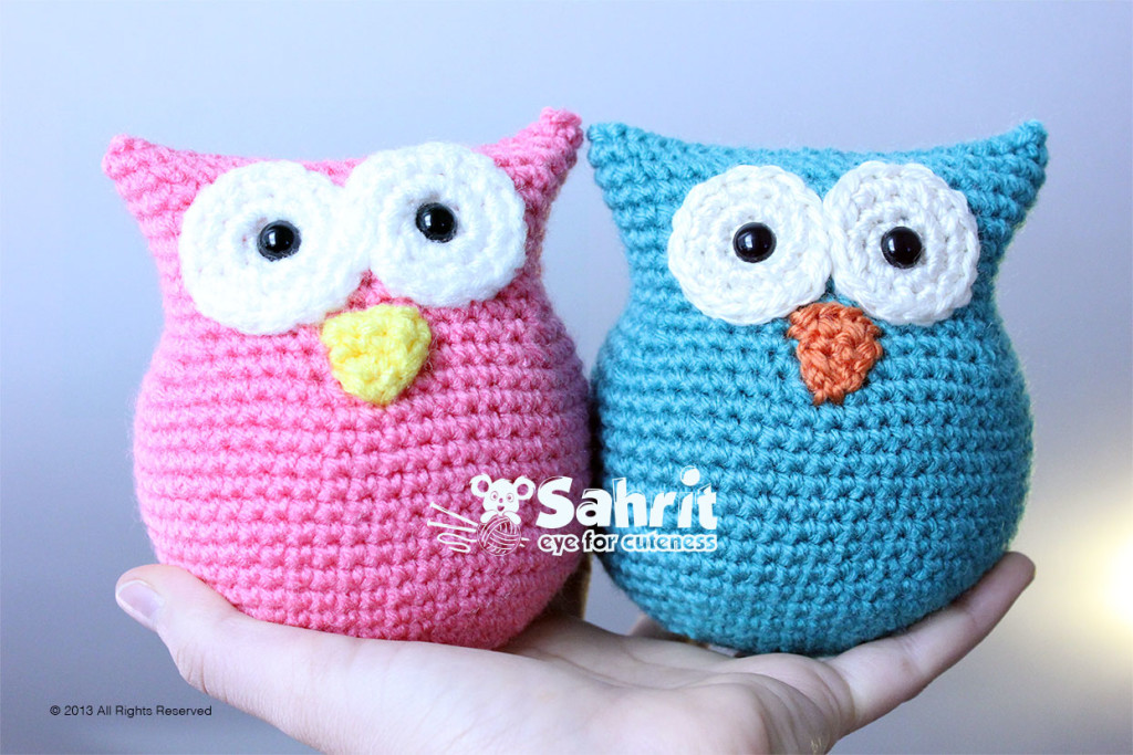 Owl O-so-cute Amigurumi Pattern by Sahrit