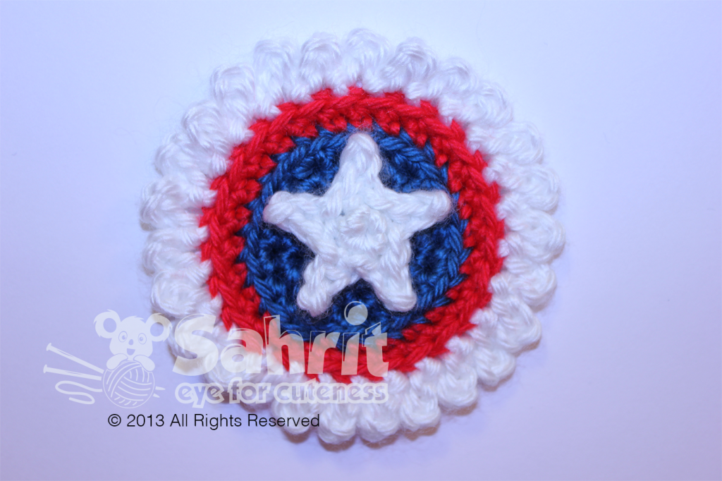 4th of July Applique Patch Ribbon