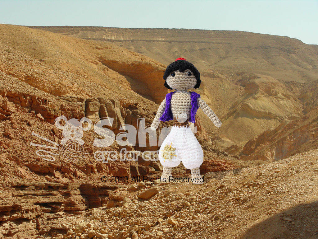 Aladdin Prince of The Desert Amigurumi Pattern by Sahrit 