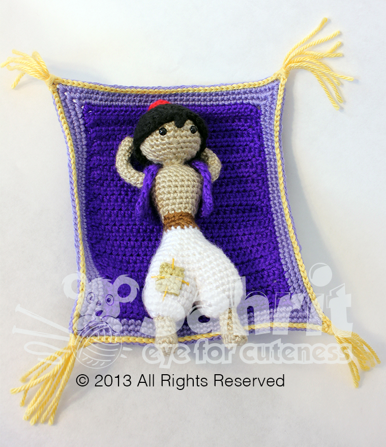 Aladdin Prince of The Desert Amigurumi Pattern by Sahrit 