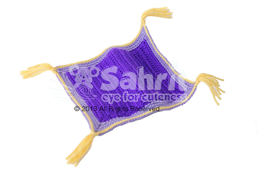 Aladdin Flying Magic Carpet Free Pattern by Sahrit