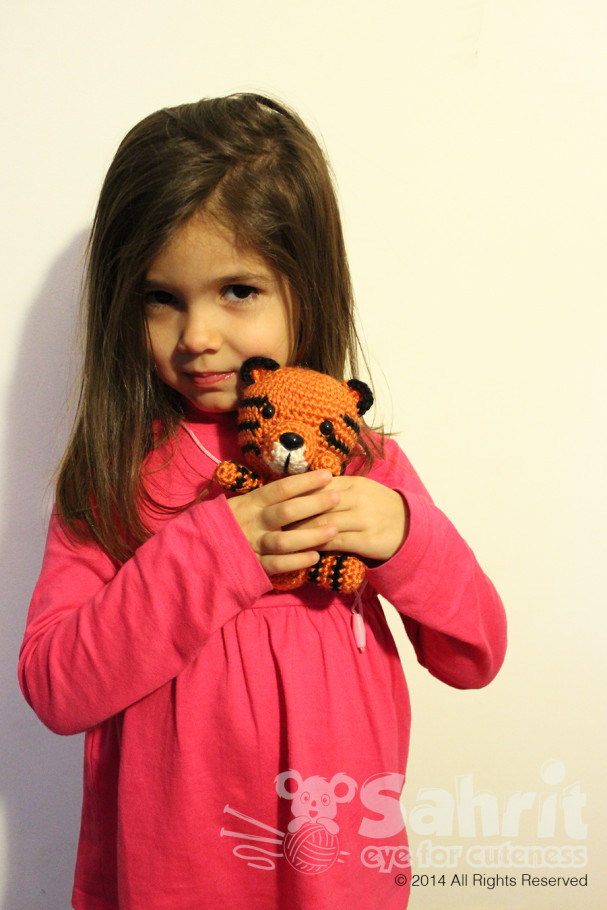 Toby the Tiger Pattern by Sahrit