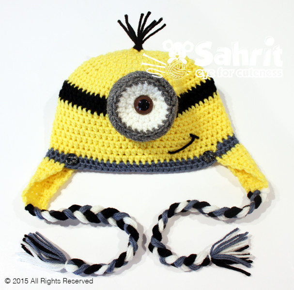 Minion Hat Pattern by Sahrit