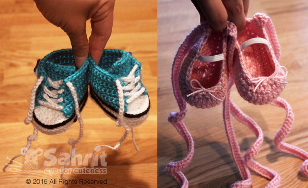 Baby Shoe Patterns by Sahrit