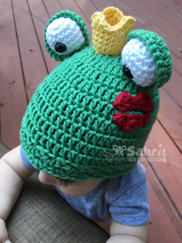 Frog Hat Pattern by Sahrit