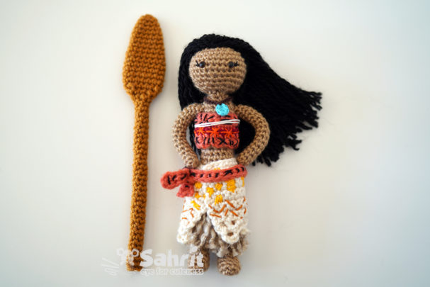 Moana Crochet pattern by Sahrit