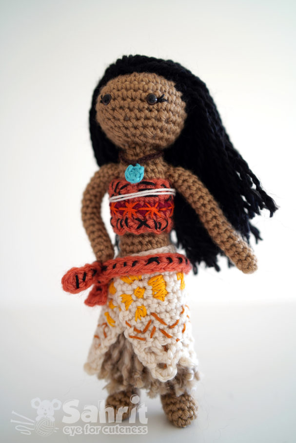 Moana Crochet pattern by Sahrit