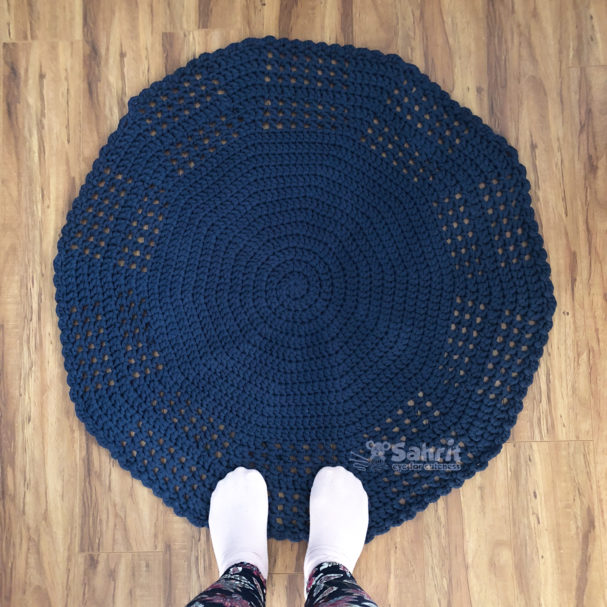 Ocean rug pattern by Sahrit