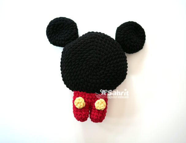 Mickey Mouse Pillow Pattern by Sahrit