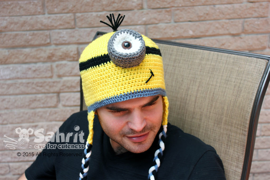 Minion Hat for 7 Sizes | Sahrit in Wonderland